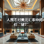 人民币对美元汇率中间价“破7”(图2) 人民币对美元汇率中间价“破7”(图2)