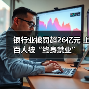 银行业被罚超26亿元 上百人被“终身禁业”(图3) 银行业被罚超26亿元 上百人被“终身禁业”(图3)
