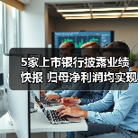 5家上市银行披露业绩快报 归母净利润均实现同比增长