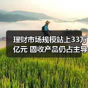 理财市场规模站上33万亿元 固收产品仍占主导(图3) 理财市场规模站上33万亿元 固收产品仍占主导(图3)
