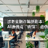 涉老金融诈骗新剧本:AI造假成“诱饵” 虚伪关心为“收割”(图1) 涉老金融诈骗新剧本:AI造假成“诱饵” 虚伪关心为“收割”(图1)
