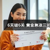 6天破6关 黄金急涨三问(图4) 6天破6关 黄金急涨三问(图4)