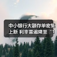 中小银行大额存单密集上新 利率普遍降至“1字头”(图2) 中小银行大额存单密集上新 利率普遍降至“1字头”(图2)