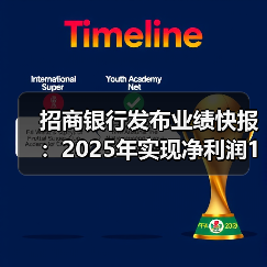 招商银行发布业绩快报:2025年实现净利润1501.81亿元 同比增长1.21%(图1) 招商银行发布业绩快报:2025年实现净利润1501.81亿元 同比增长1.21%(图1)
