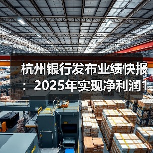 杭州银行发布业绩快报:2025年实现净利润190.30亿元 同比增长12.05%(图1) 杭州银行发布业绩快报:2025年实现净利润190.30亿元 同比增长12.05%(图1)