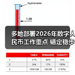 多地部署2026年数字人民币工作重点 锚定稳步发展主线(图4) 多地部署2026年数字人民币工作重点 锚定稳步发展主线(图4)