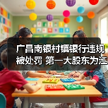 广昌南银村镇银行违规被处罚 第一大股东为江西银行(图2) 广昌南银村镇银行违规被处罚 第一大股东为江西银行(图2)
