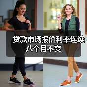 贷款市场报价利率连续八个月不变(图1) 贷款市场报价利率连续八个月不变(图1)