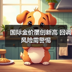 国际金价屡创新高 回调风险需警惕(图1) 国际金价屡创新高 回调风险需警惕(图1)