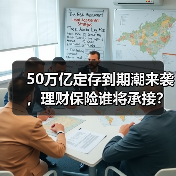 50万亿定存到期潮来袭,理财保险谁将承接?(图3) 50万亿定存到期潮来袭,理财保险谁将承接?(图3)