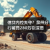 信贷内控失守?泉州分行被罚280万引深思(图4) 信贷内控失守?泉州分行被罚280万引深思(图4)