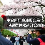 中金所严查违规交易：14起案件限制开仓措施（图1）