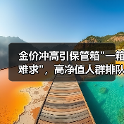 金价冲高引保管箱 金价冲高引保管箱