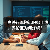 高铁行李搬运服务上线,评论区为何炸锅?(图3) 高铁行李搬运服务上线,评论区为何炸锅?(图3)