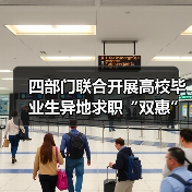 四部门联合开展高校毕业生异地求职“双惠”行动（图1）
