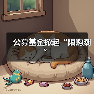 公募基金掀起“限购潮”（图1）