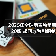 2025年全球新晋独角兽120家 超四成为AI相关企业(图3) 2025年全球新晋独角兽120家 超四成为AI相关企业(图3)