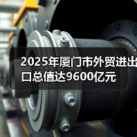 2025年厦门市外贸进出口总值达9600亿元(图1) 2025年厦门市外贸进出口总值达9600亿元(图1)
