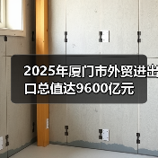 2025年厦门市外贸进出口总值达9600亿元(图2) 2025年厦门市外贸进出口总值达9600亿元(图2)