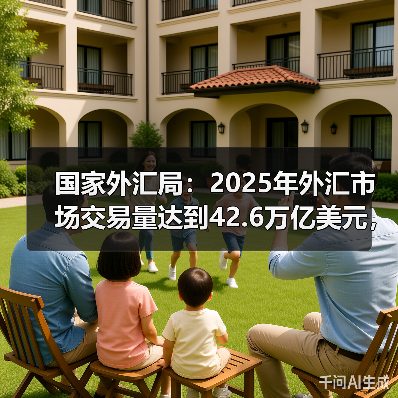 国家外汇局:2025年外汇市场交易量达到42.6万亿美元,企业外汇套期保值比率升至30%,均创历史新高(图1) 国家外汇局:2025年外汇市场交易量达到42.6万亿美元,企业外汇套期保值比率升至30%,均创历史新高(图1)