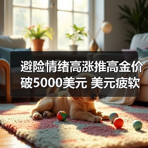 避险情绪高涨推高金价破5000美元 美元疲软通胀加剧(图3) 避险情绪高涨推高金价破5000美元 美元疲软通胀加剧(图3)