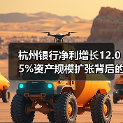 杭州银行净利增长12.05%资产规模扩张背后的秘密（图1）
