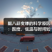 腊八蒜变绿的科学原因:酸度、低温与时间如何影响?(图2) 腊八蒜变绿的科学原因:酸度、低温与时间如何影响?(图2)