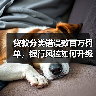 贷款分类错误致百万罚单，银行风控如何升级？（图2）