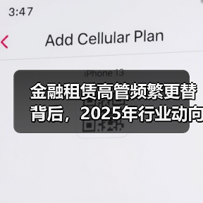 金融租赁高管频繁更替背后,2025年行业动向如何?(图3) 金融租赁高管频繁更替背后,2025年行业动向如何?(图3)