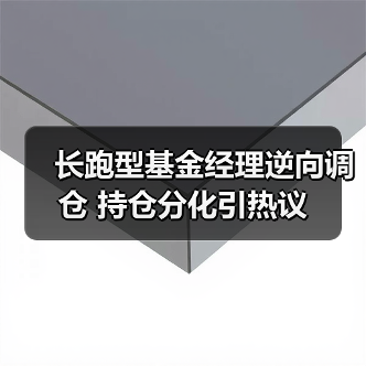 长跑型基金经理逆向调仓 持仓分化引热议(图2) 长跑型基金经理逆向调仓 持仓分化引热议(图2)