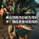 黄金结构性存款为何抢手？额度紧张背后风险揭秘（图1）