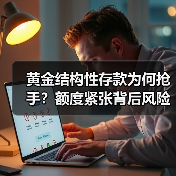 黄金结构性存款为何抢手？额度紧张背后风险揭秘（图4）