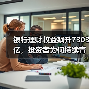银行理财收益飙升7303亿,投资者为何持续青睐?(图1) 银行理财收益飙升7303亿,投资者为何持续青睐?(图1)