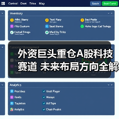 外资巨头重仓A股科技赛道 未来布局方向全解析（图2）