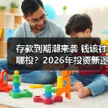 存款到期潮来袭 钱该往哪投?2026年投资新逻辑解析(图4) 存款到期潮来袭 钱该往哪投?2026年投资新逻辑解析(图4)
