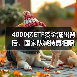 4000亿ETF资金流出背后，国家队减持真相曝光（图2）
