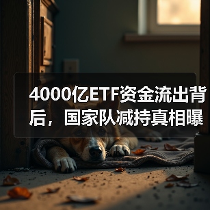 4000亿ETF资金流出背后，国家队减持真相曝光（图4）