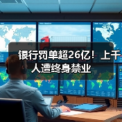 银行罚单超26亿!上千人遭终身禁业(图4) 银行罚单超26亿!上千人遭终身禁业(图4)