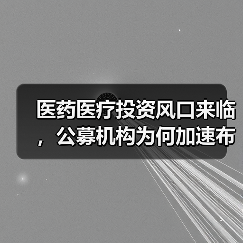 医药医疗投资风口来临，公募机构为何加速布局？（图3）
