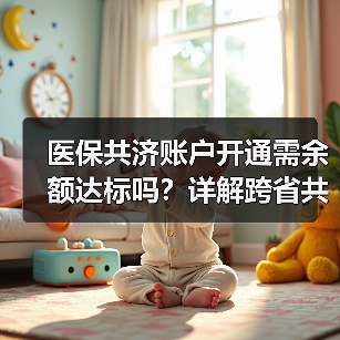 医保共济账户开通需余额达标吗？详解跨省共济使用规则（图4）