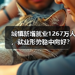 城镇新增就业1267万人，就业形势稳中向好？（图2）
