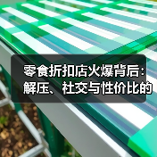 零食折扣店火爆背后：解压、社交与性价比的消费心理解析（图4）