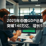 2025年中国GDP总量突破140万亿,增长5%背后关键数据解析(图3) 2025年中国GDP总量突破140万亿,增长5%背后关键数据解析(图3)