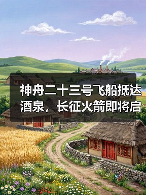 神舟二十三号飞船抵达酒泉，长征火箭即将启运（图2）