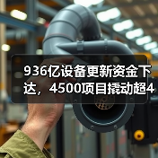 936亿设备更新资金下达,4500项目撬动超4600亿投资(图4) 936亿设备更新资金下达,4500项目撬动超4600亿投资(图4)