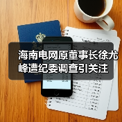 海南电网原董事长徐尤峰遭纪委调查引关注（图2）
