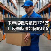 未申报收购被罚175万!反垄断法如何影响企业并购?(图4) 未申报收购被罚175万!反垄断法如何影响企业并购?(图4)