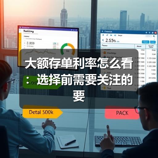 大额存单利率怎么看:选择前需要关注的要点
