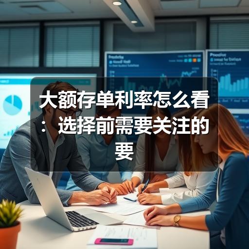 大额存单利率怎么看:选择前需要关注的要点