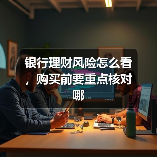 银行理财风险怎么看,购买前要重点核对哪些信息